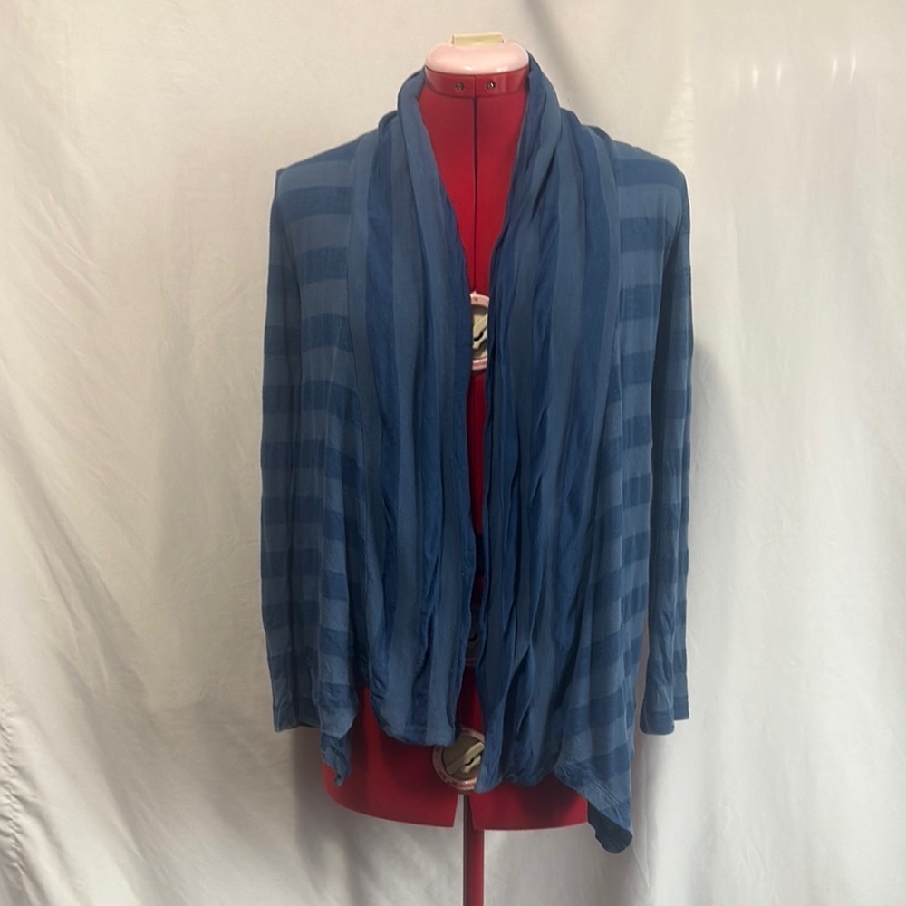 Urban Behavior Blue Striped Cardigan XS73
